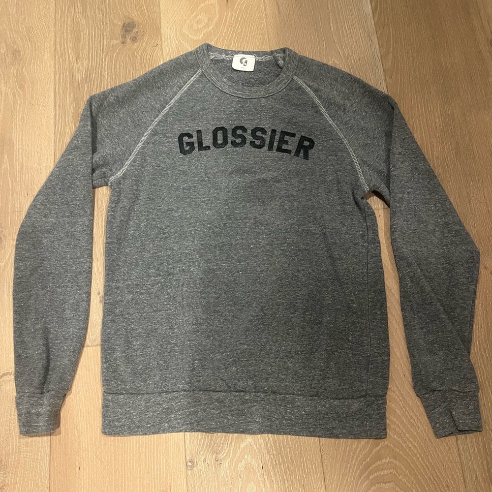 Grey Glossier Crewneck